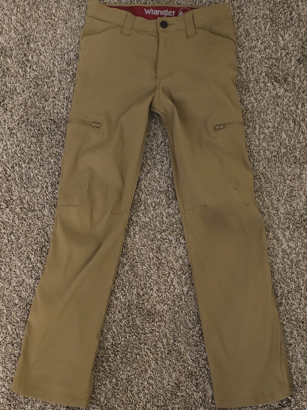 Wrangler Kids Tan Khaki Cargo Joggers